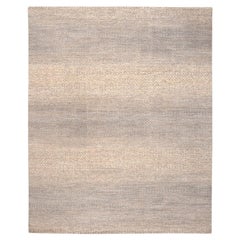 India Moroccan Area Rugs - Wool Brown Ivory Taupe Design - 96602