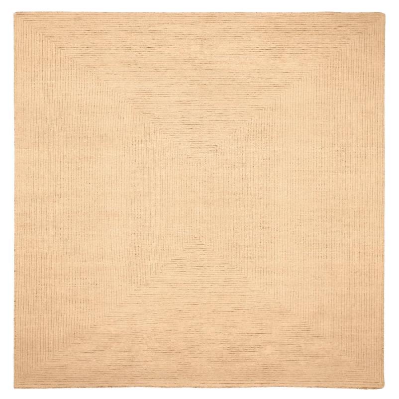 Tappeti India Moroccan Area Rugs - Wool Ivory Design - 94222