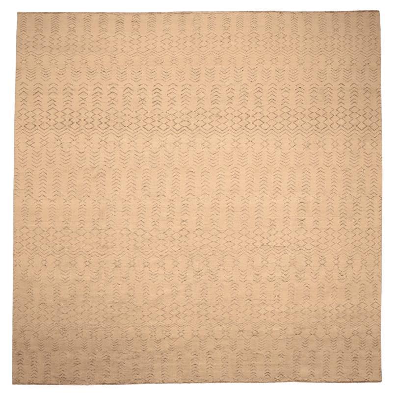 Tappeti India Moroccan Area Rugs - Wool Ivory Design - 94236