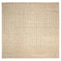 Tappeti India Moroccan Area Rugs - Wool Ivory Design - 94443