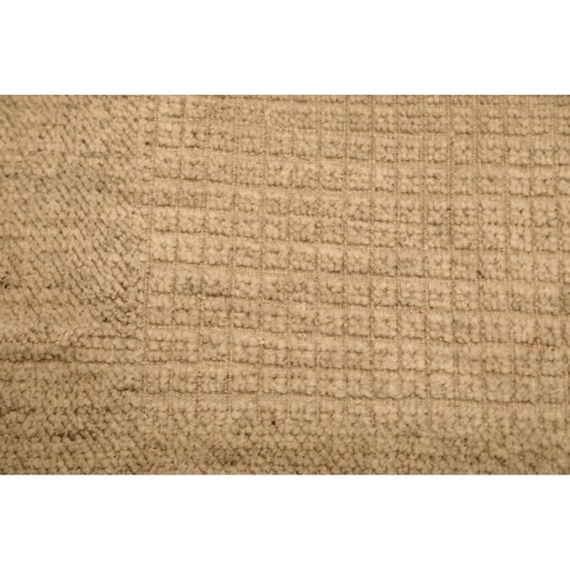 India Moroccan Area Rugs - Wool Ivory Design - 94453 In Excellent Condition For Sale In Dallas, TX