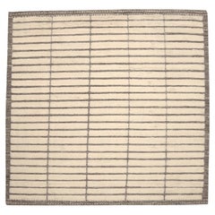 Tappeti India Moroccan Area Rugs - Wool Ivory Design - 94462