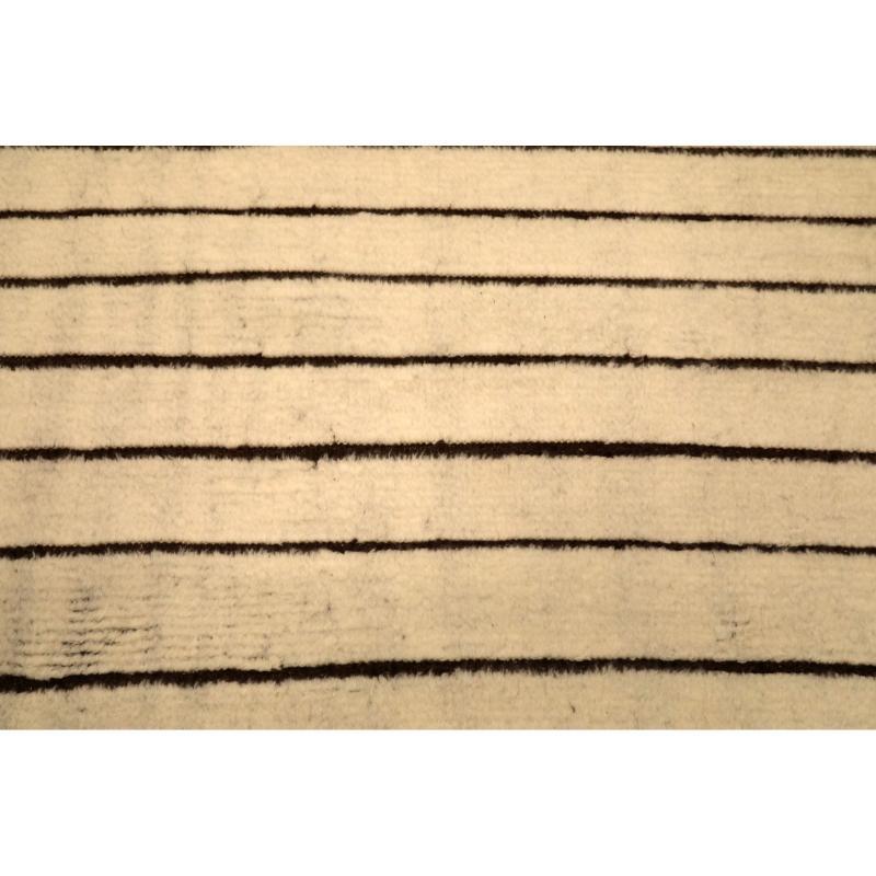 Indien Tapis marocains indiens - Design en laine ivoire - 94466 en vente