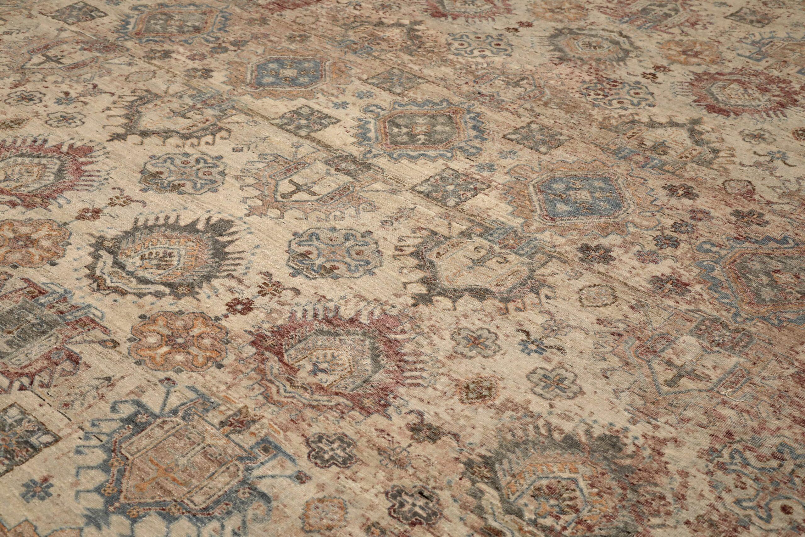 India Alfombras Marroquíes - Lana Diseño Marfil - 96591 Moderno en venta