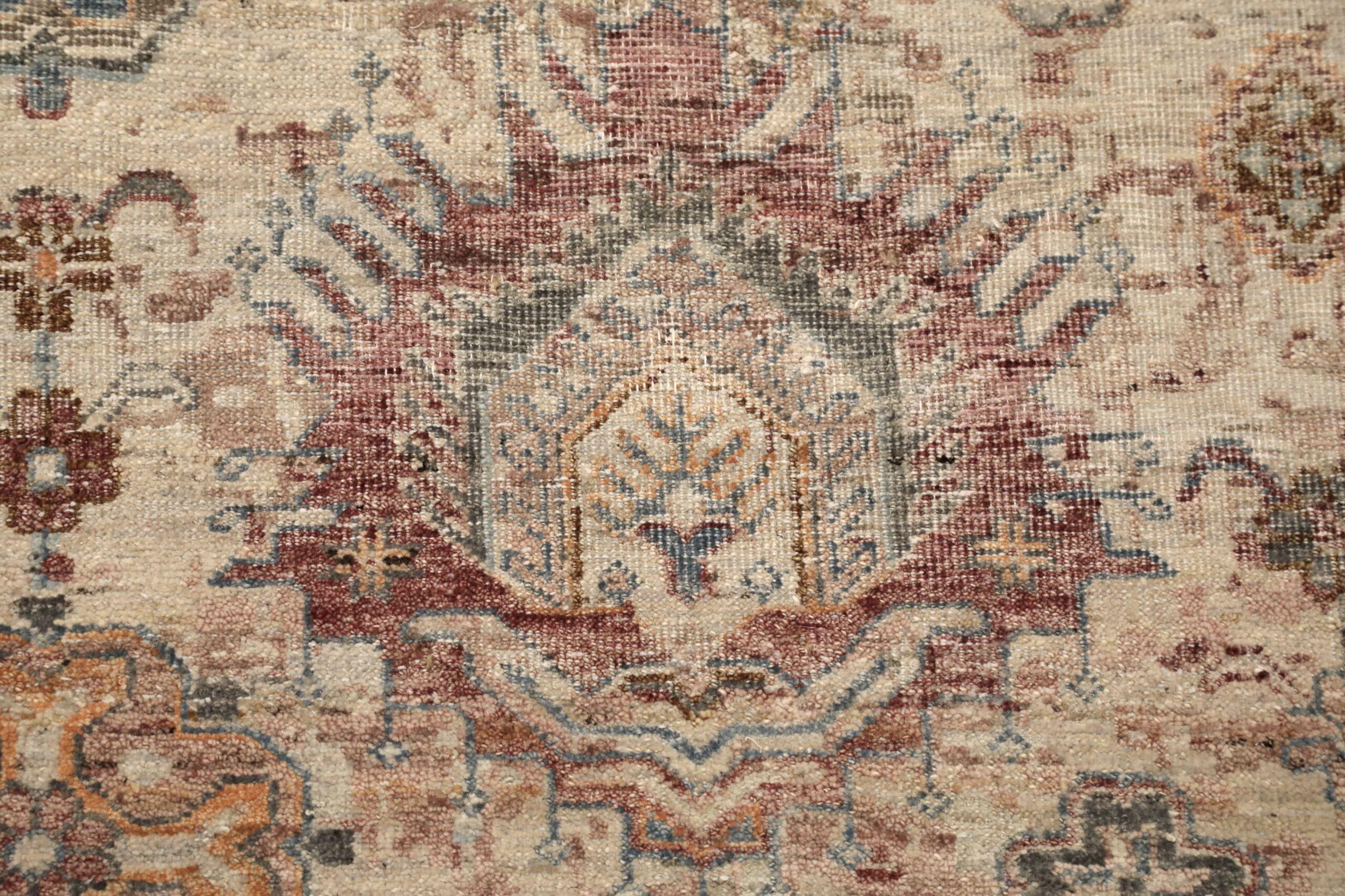 India Alfombras Marroquíes - Lana Diseño Marfil - 96591 en Excelente estado para la venta en Dallas, TX