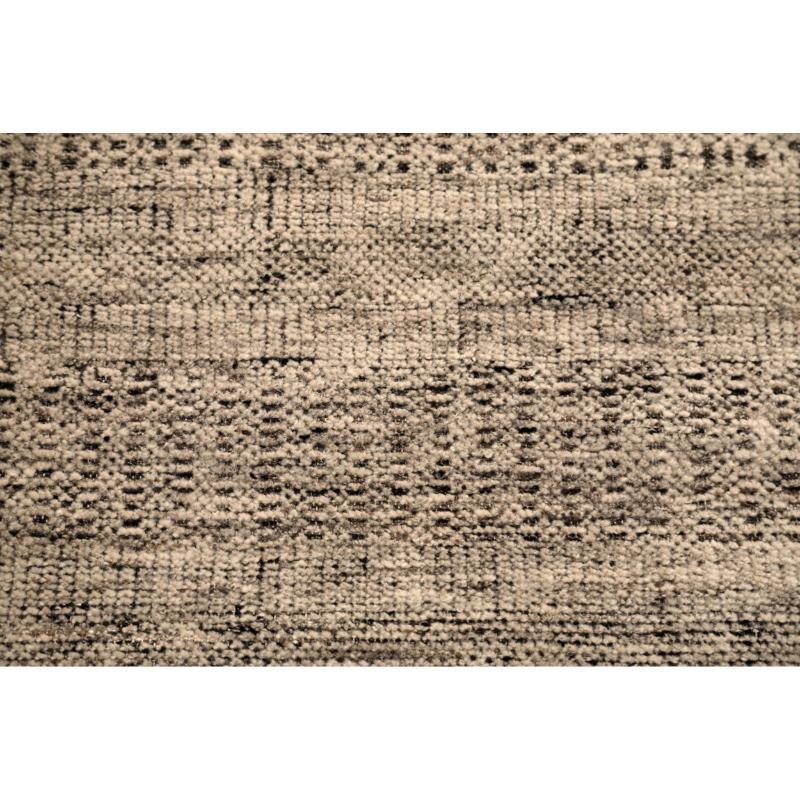 Indien Tapis marocains indiens - motif en laine ivoire taupe - 94483 en vente