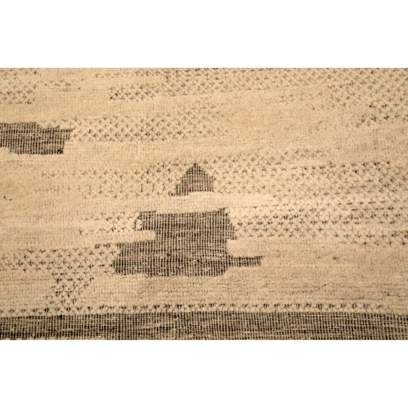 Noué à la main India Moroccan Over Size Rug - Laine Brown Design/One - 94473 en vente