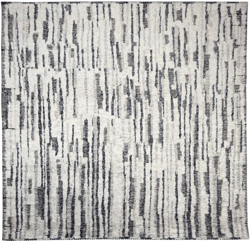 Entdecken Sie die Eleganz von India Moroccan mit dem Over Size Rug von CIRCA 1990. Dieses exklusive Design aus Wolle und Braun-Elfenbein ist perfekt, um Ihren Raum zu verschönern.