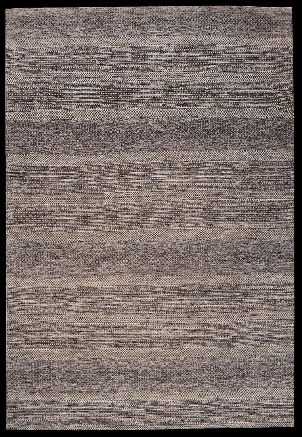 Alfombra Marroquí India - Lana Marrón Diseño Marfil - 96604 en Excelente estado para la venta en Dallas, TX