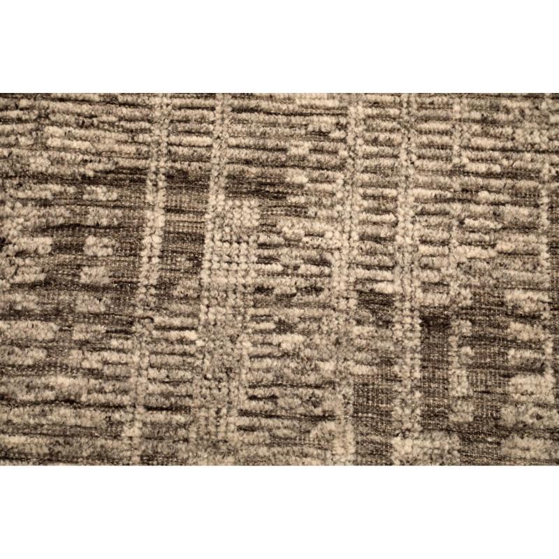 India Moroccan Over Size Teppich - Wolle Brown Taupe Design - 94477 im Zustand „Hervorragend“ im Angebot in Dallas, TX