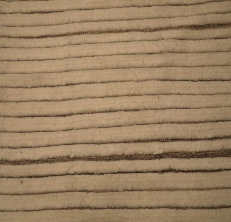 Annodato a mano Tappeto India Moroccan Over Size - Disegno in lana e avorio - 94463 in vendita