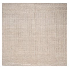 Tappeto India Moroccan Over Size - Disegno in lana e avorio - 94469