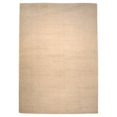 India Moroccan Over Size Rug - Wool Ivory Design - 96576
