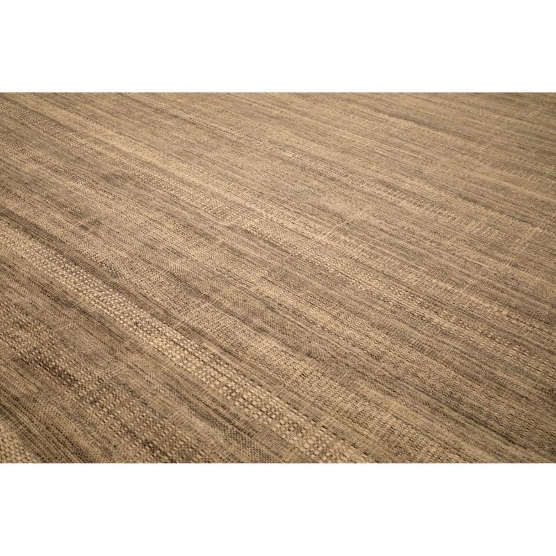 Moderno Tappeto India Moroccan Over Size - Lana Avorio Taupe Design - 94474 in vendita