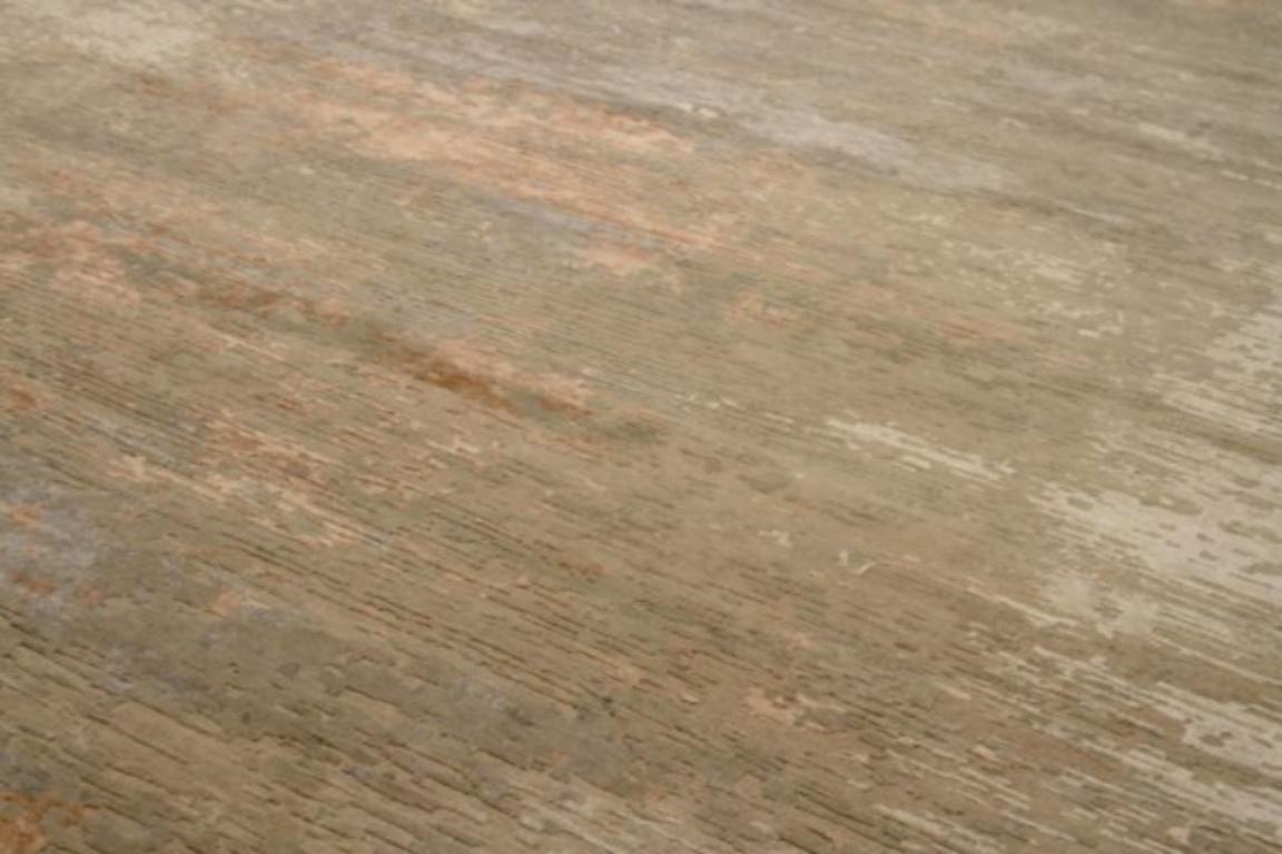 India Over Size-Teppich Circa 1990 - Wolle Elfenbein Rosa Design - 91652 im Zustand „Hervorragend“ im Angebot in Dallas, TX