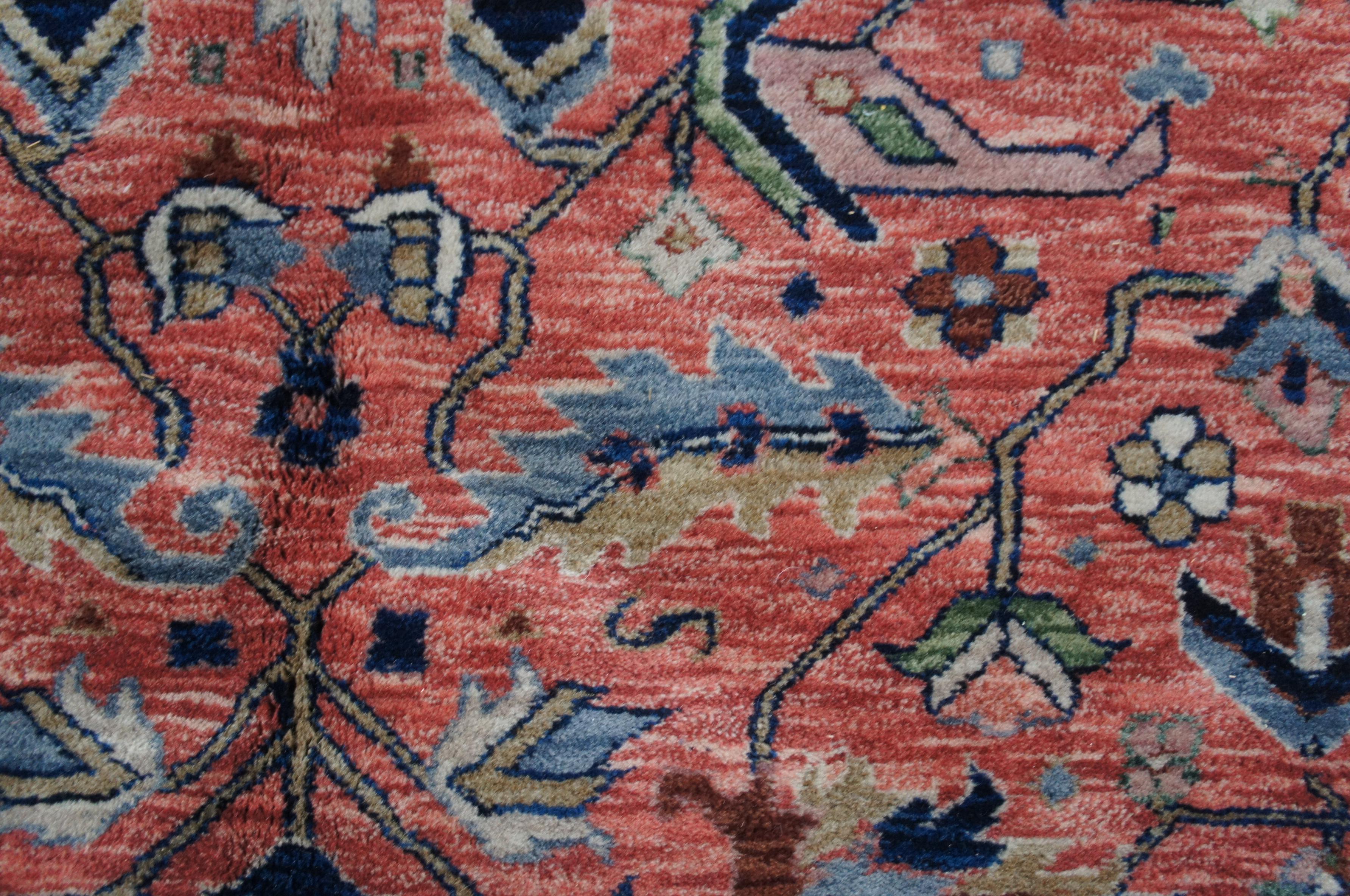 India Pande Cameron of New York Royal Jahan Tappeto di lana con medaglione a stella 6' x 9' in vendita 5