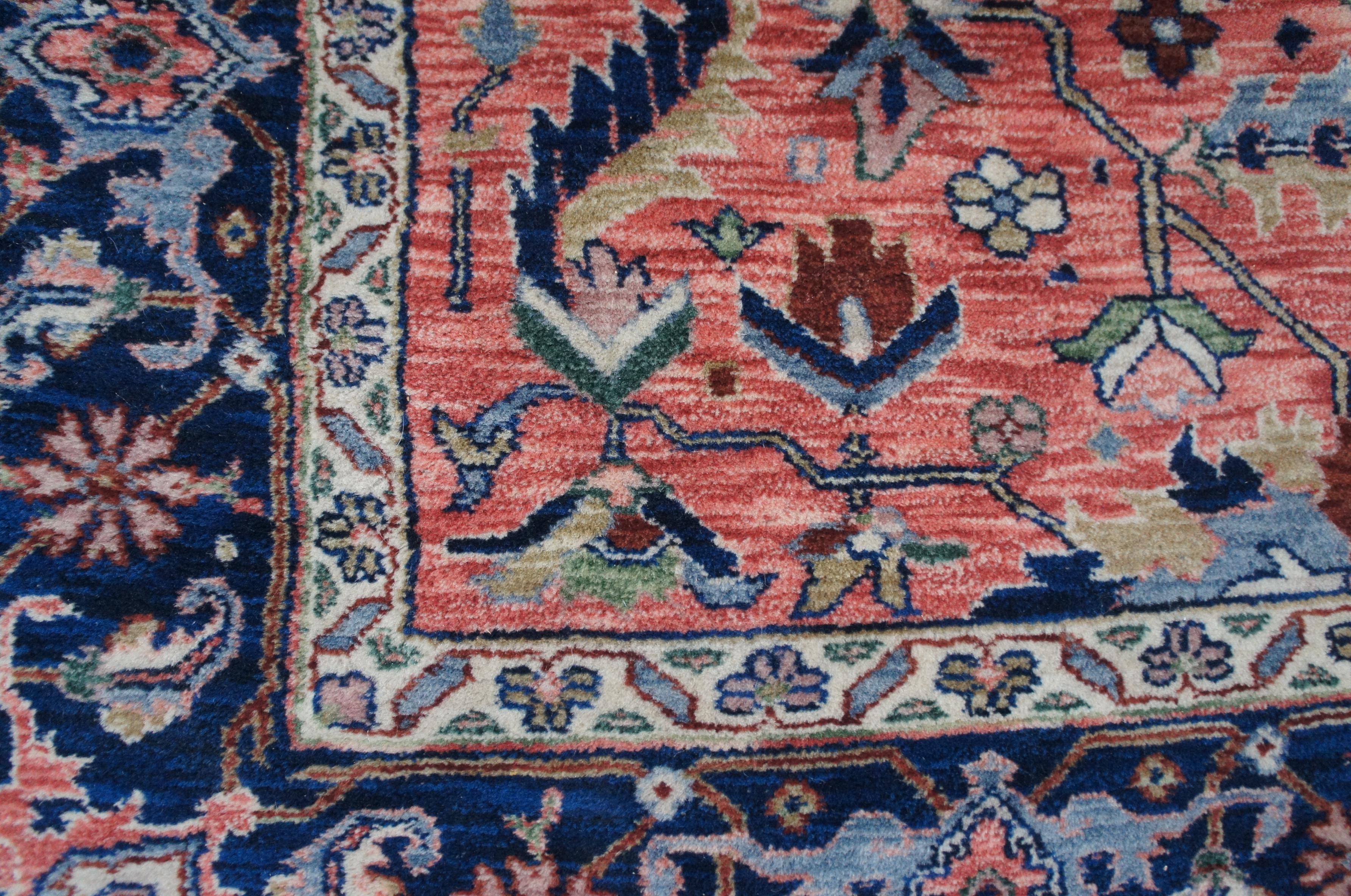 India Pande Cameron of New York Royal Jahan Tappeto di lana con medaglione a stella 6' x 9' in vendita 1
