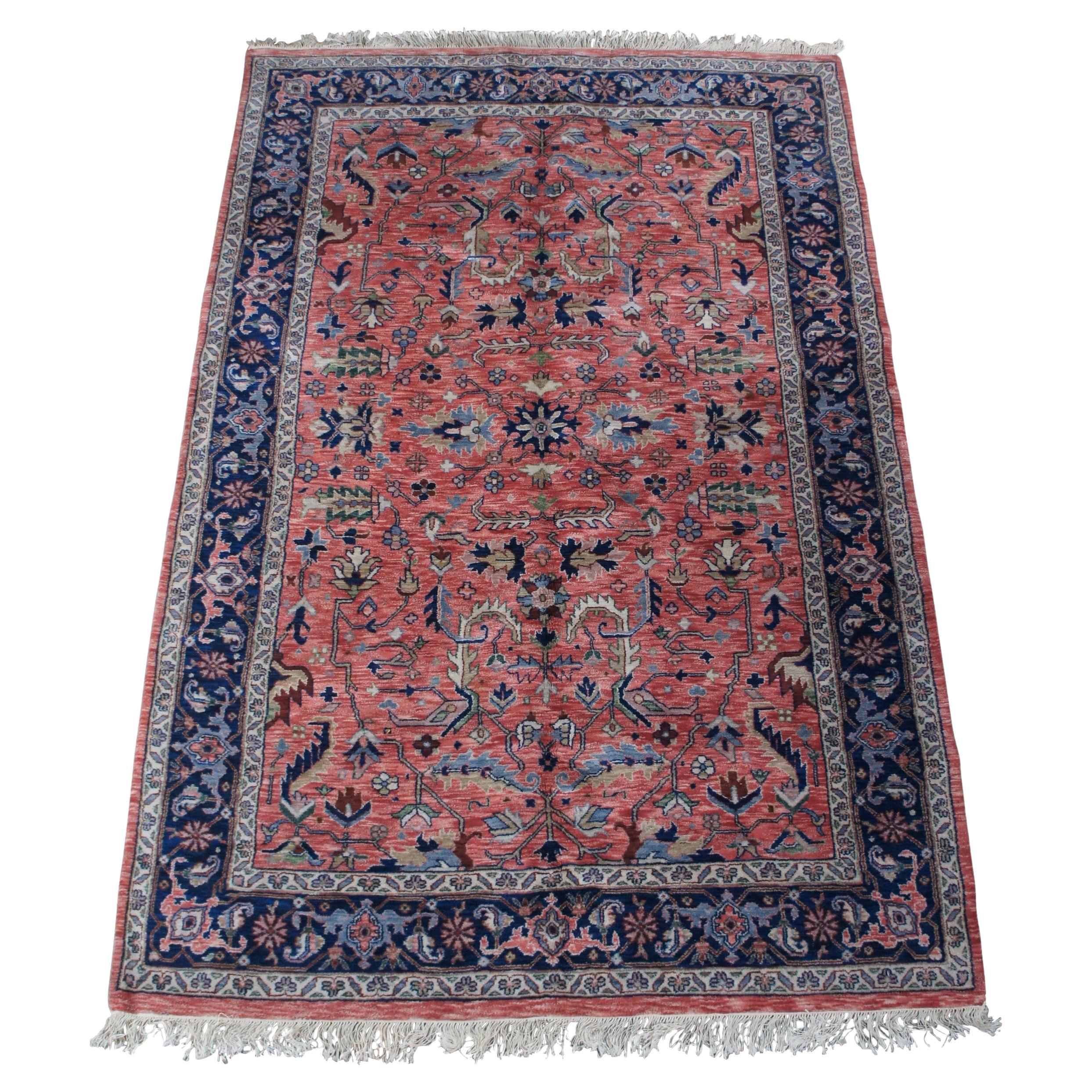 India Pande Cameron of New York Royal Jahan Star Medallion Alfombra de lana 6' x 9'