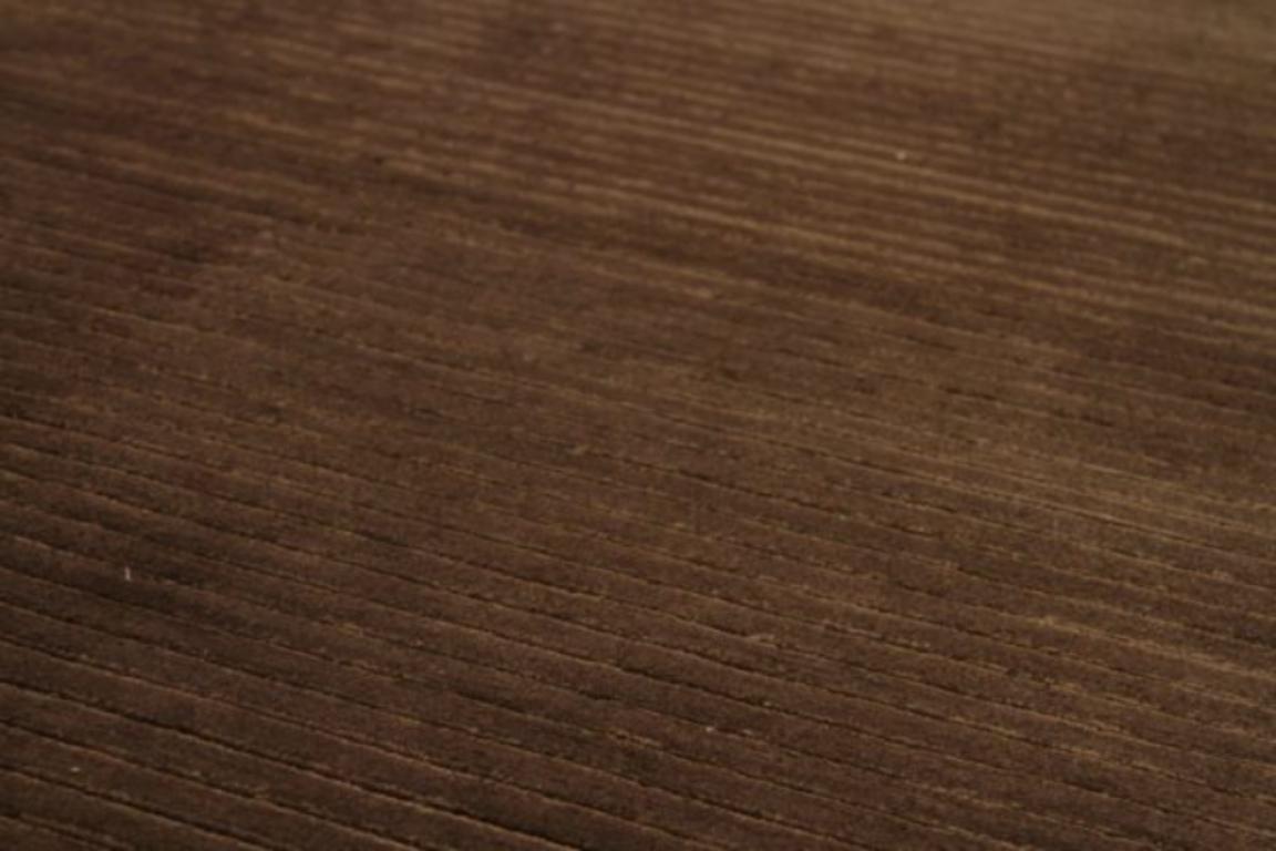 Indien Läufer Teppich CIRCA 1990 - Wolle Brown Design - 91750 (Indisch) im Angebot