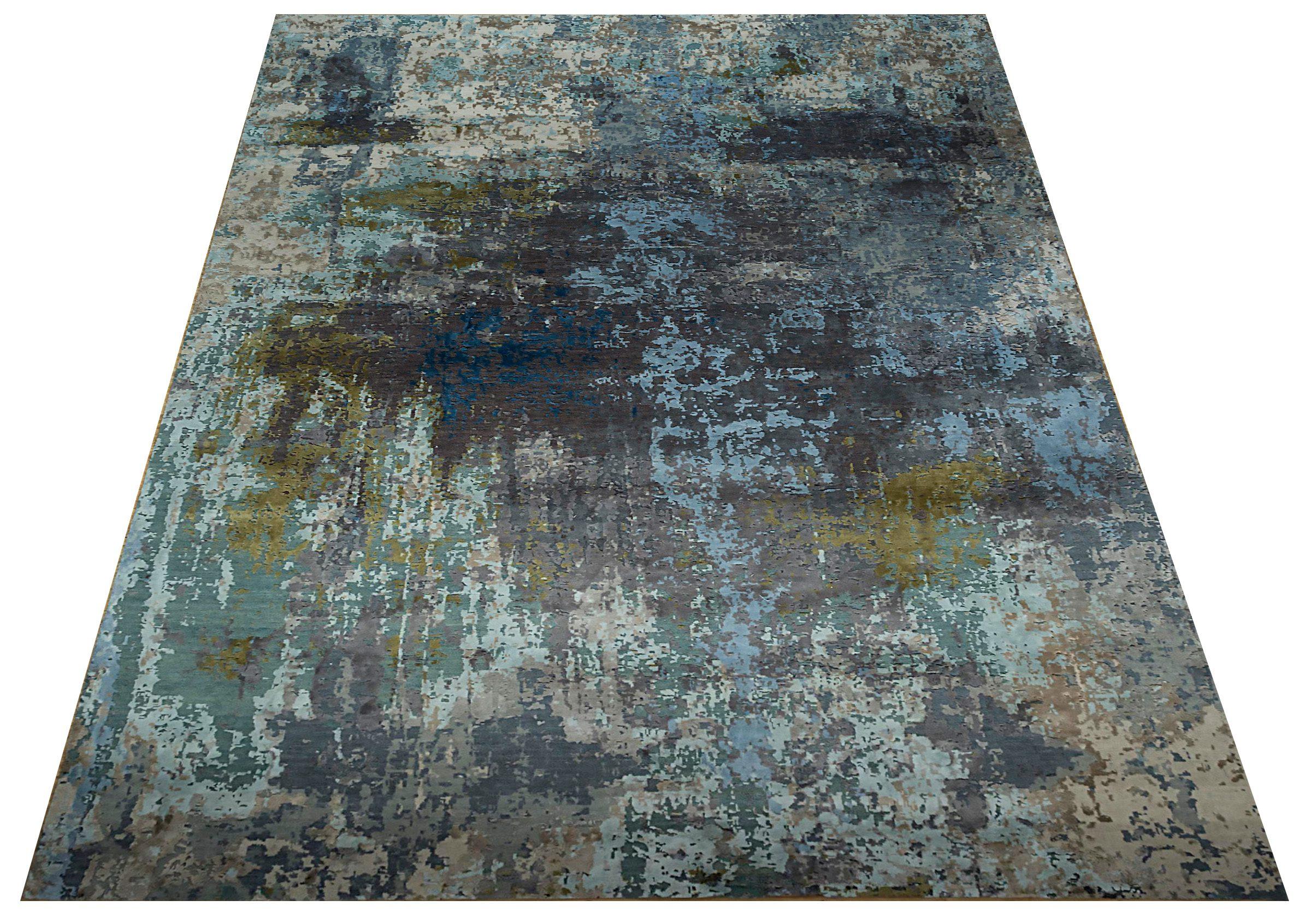 Discover the elegance of India item featuring Small Rug in Circa 1990. Designed with Wool and BlueBrownGreenIvory, this exclusive design is perfect for enhancing your space.