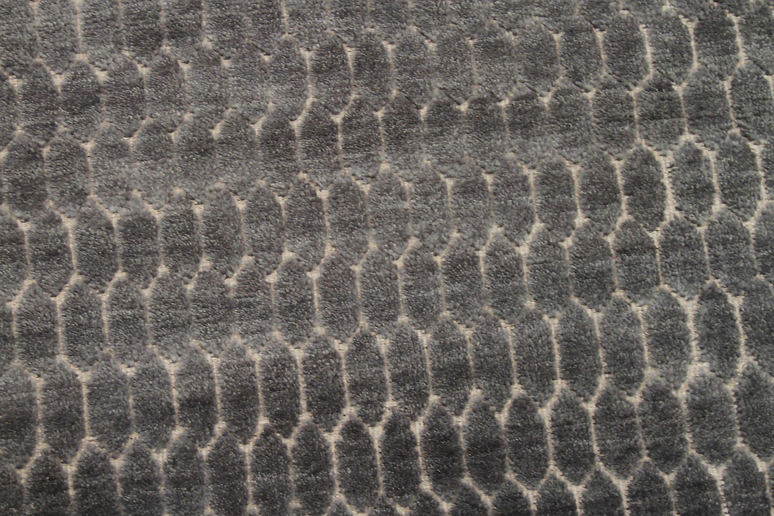 Indien Kleiner Teppich CIRCA 1990 - Wolle Braun Elfenbein Design - 90596 (20. Jahrhundert) im Angebot