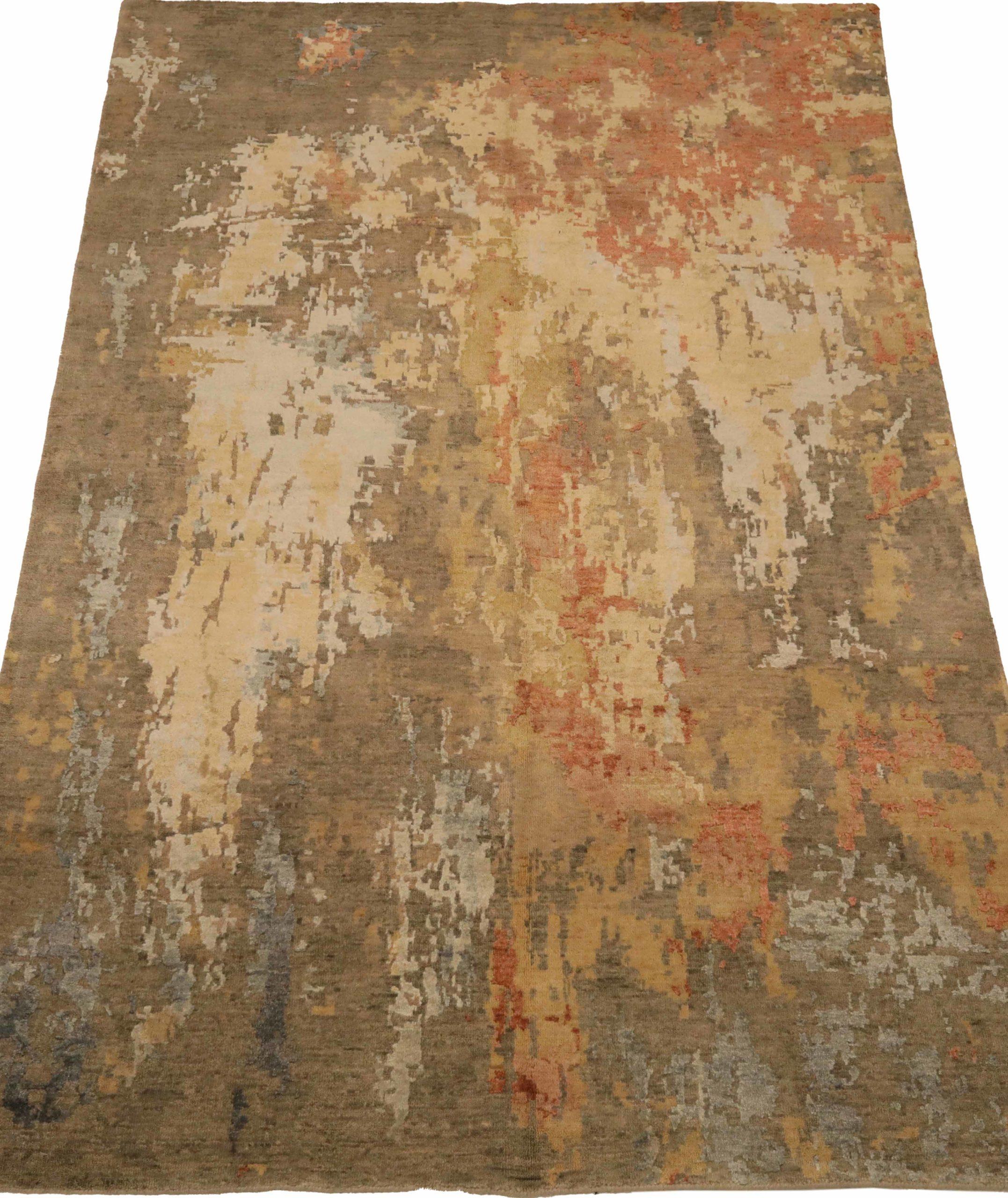 Discover the elegance of India item featuring Small Rug in Circa 1990. Designed with Wool and BrownIvoryPinkYellow, this exclusive design is perfect for enhancing your space.