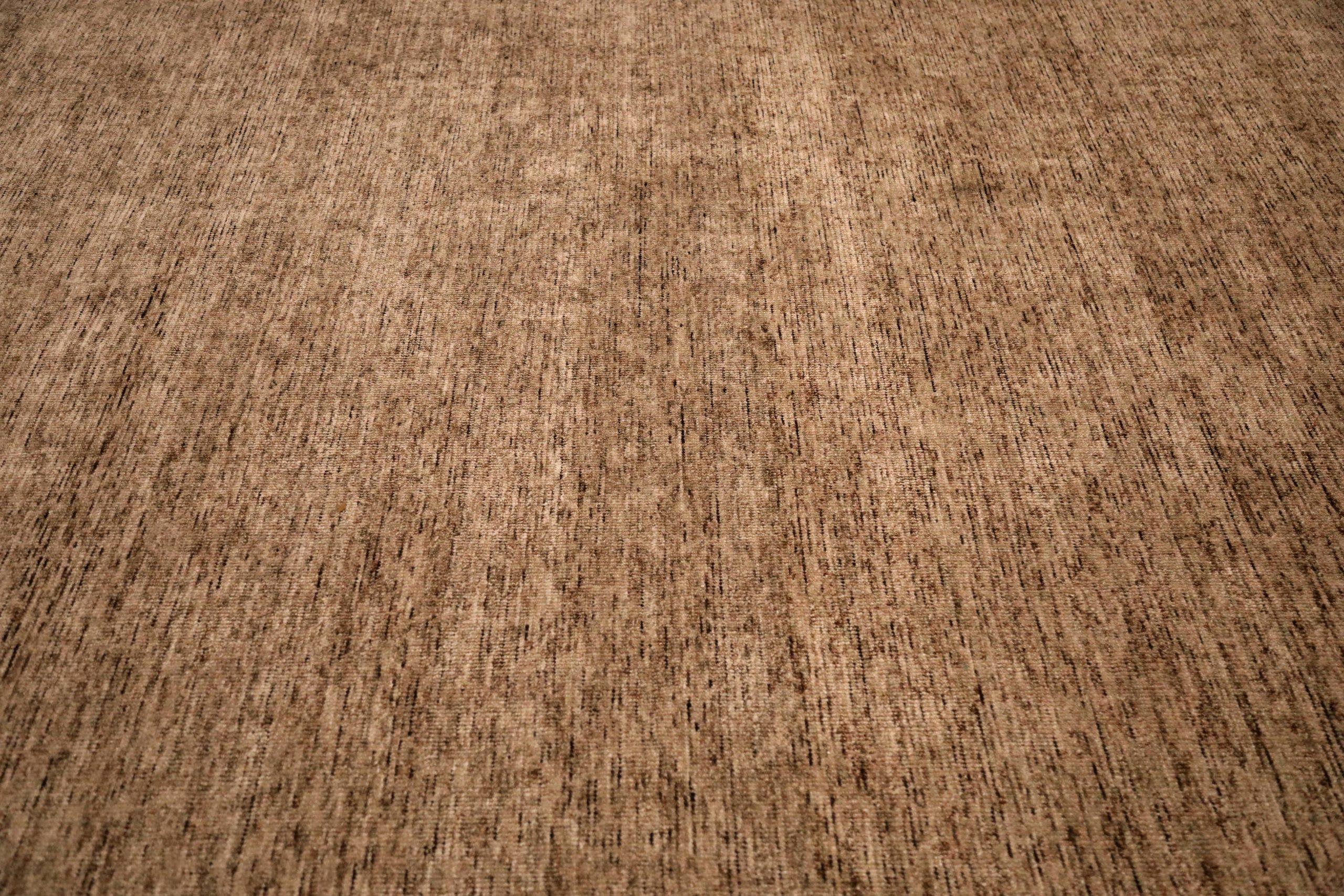 Indien Tapis de sol solide de l'Inde - Laine Design/One - 93742 en vente