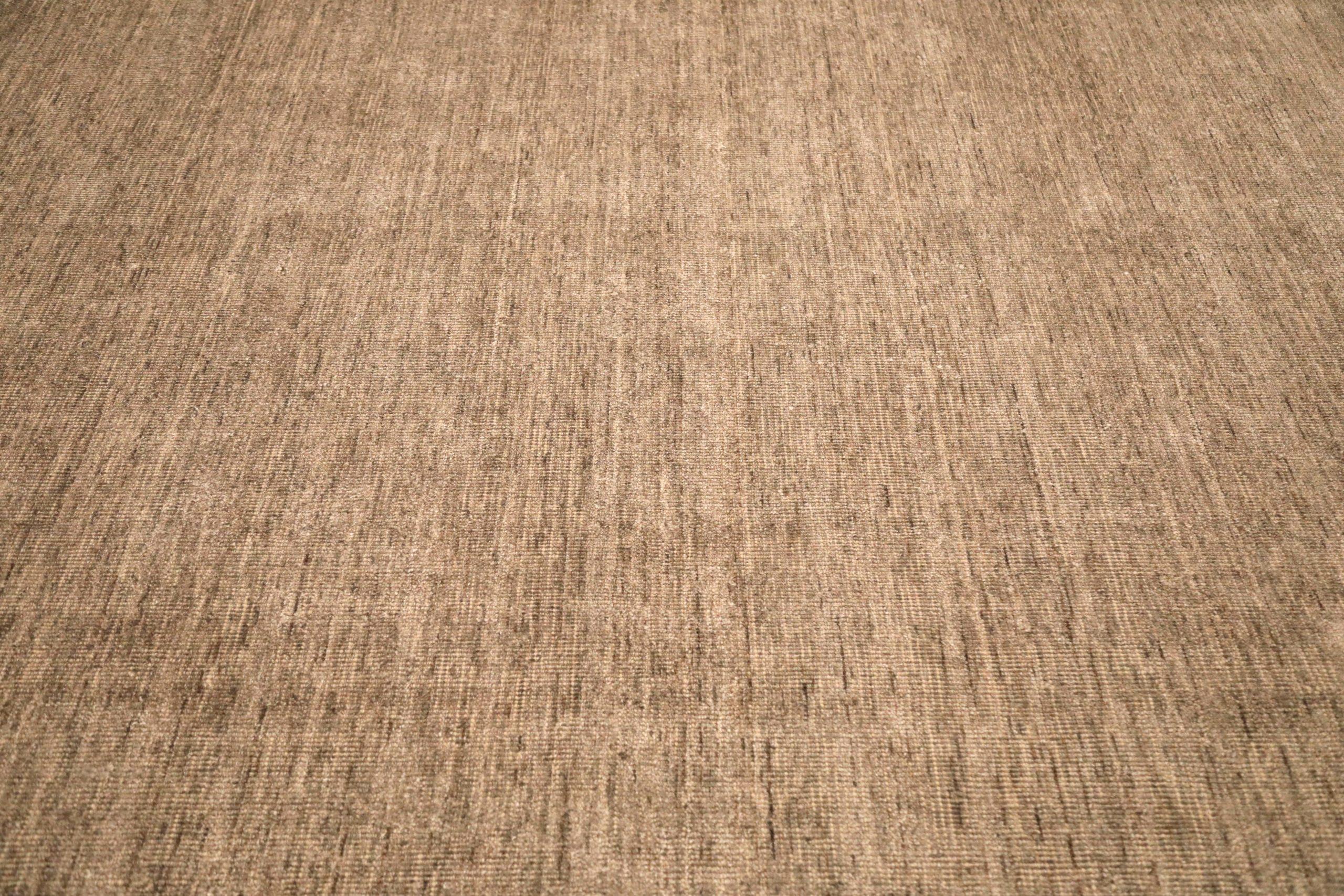 Alfombras Sólidas India - Diseño Lana Marrón Topo - 93687 en Excelente estado para la venta en Dallas, TX