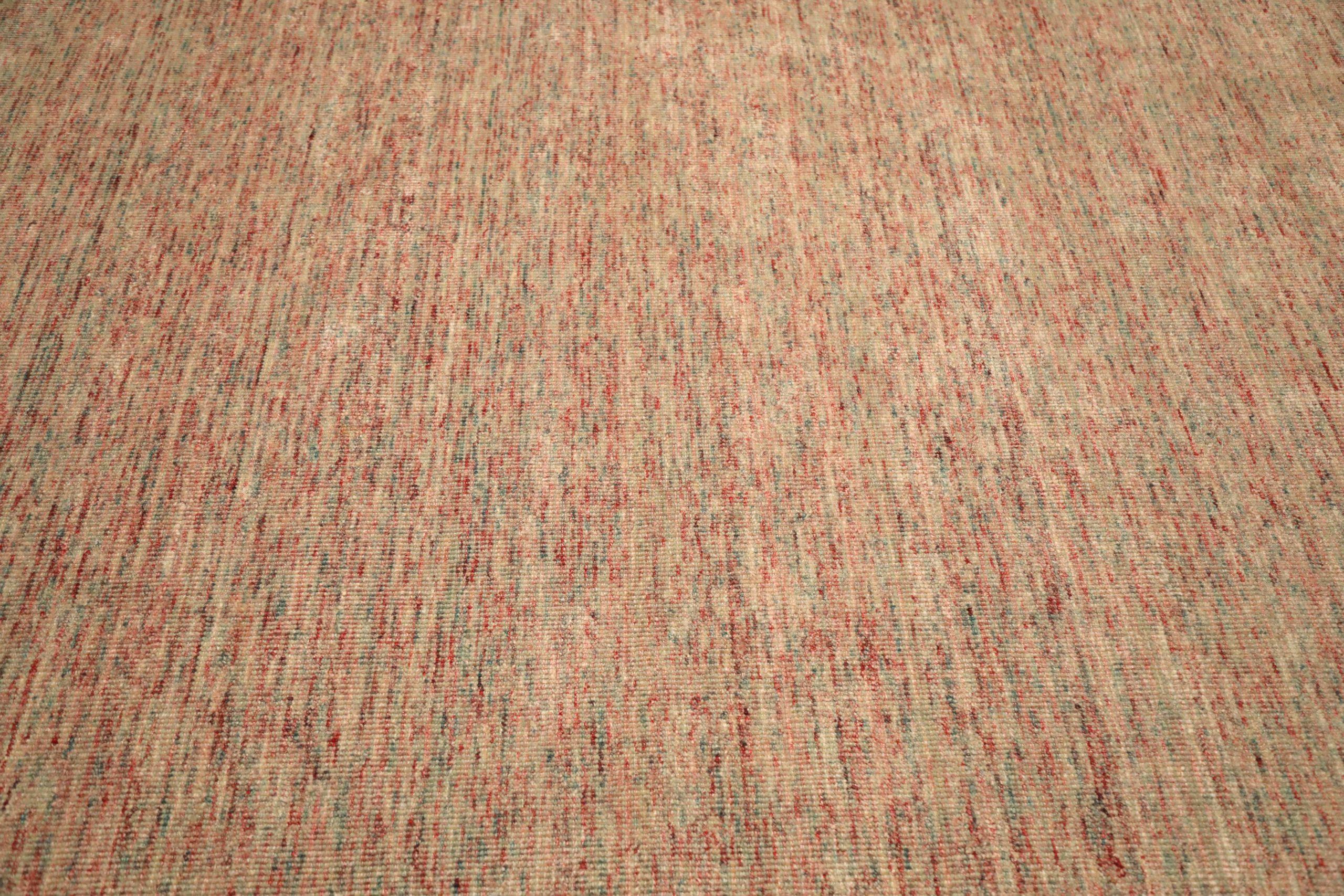 Indische massive Teppiche aus Wolle – grau, rosa, rot und rot, Design – 93699 (20. Jahrhundert) im Angebot