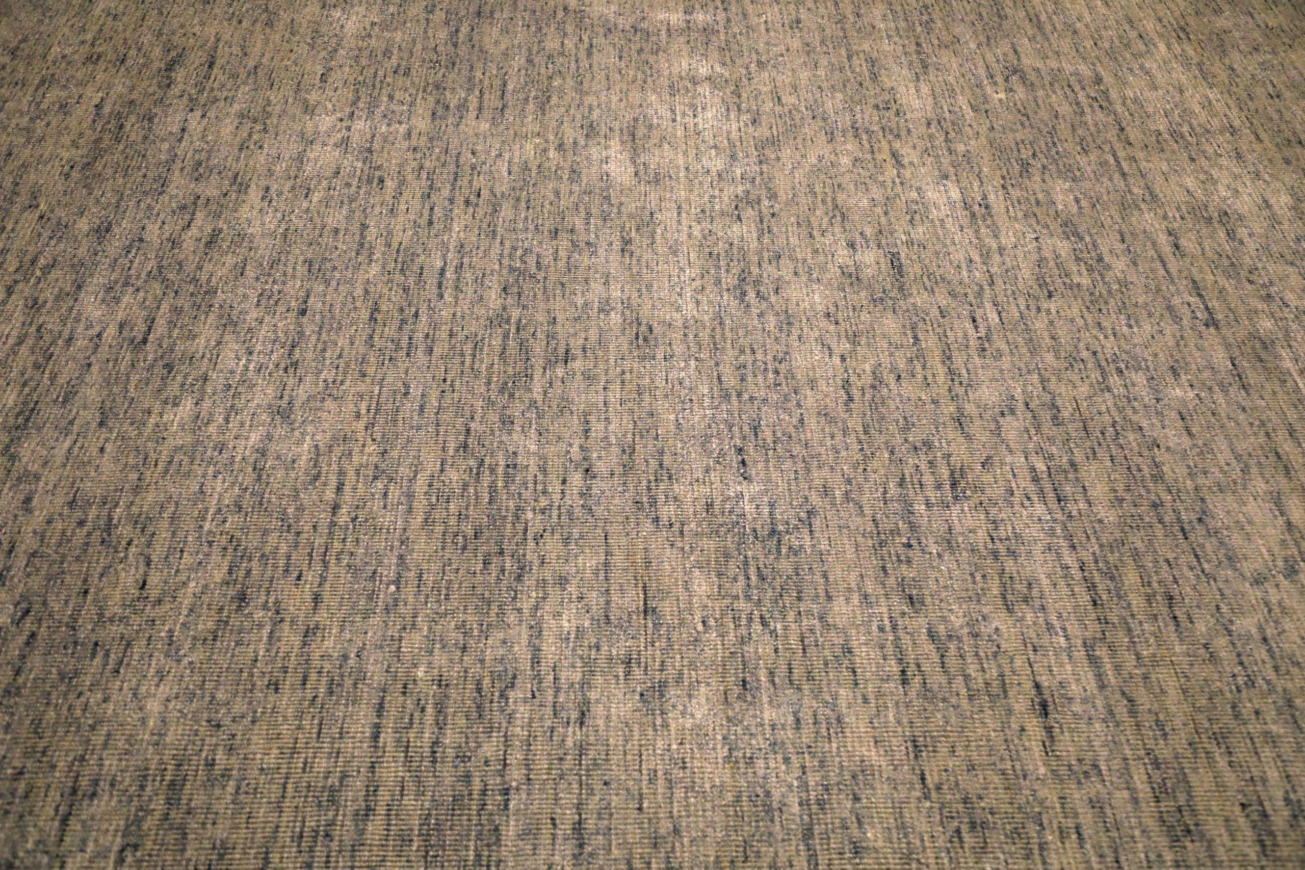 Indische massive Teppiche aus Wolle – elfenbeinfarbenes Design – 93700 im Zustand „Hervorragend“ im Angebot in Dallas, TX