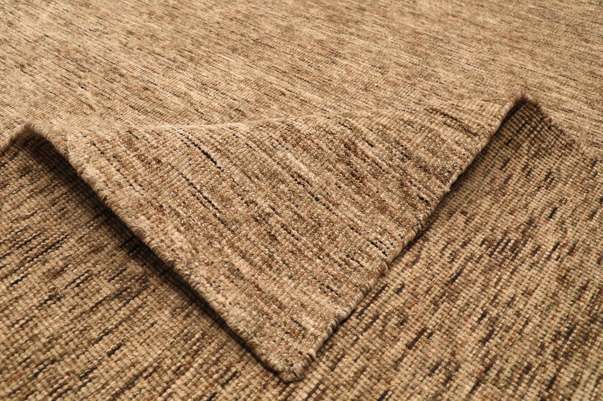 Alfombra India Solid Over Size - Lana Diseño Marrón - 93704 Indio en venta