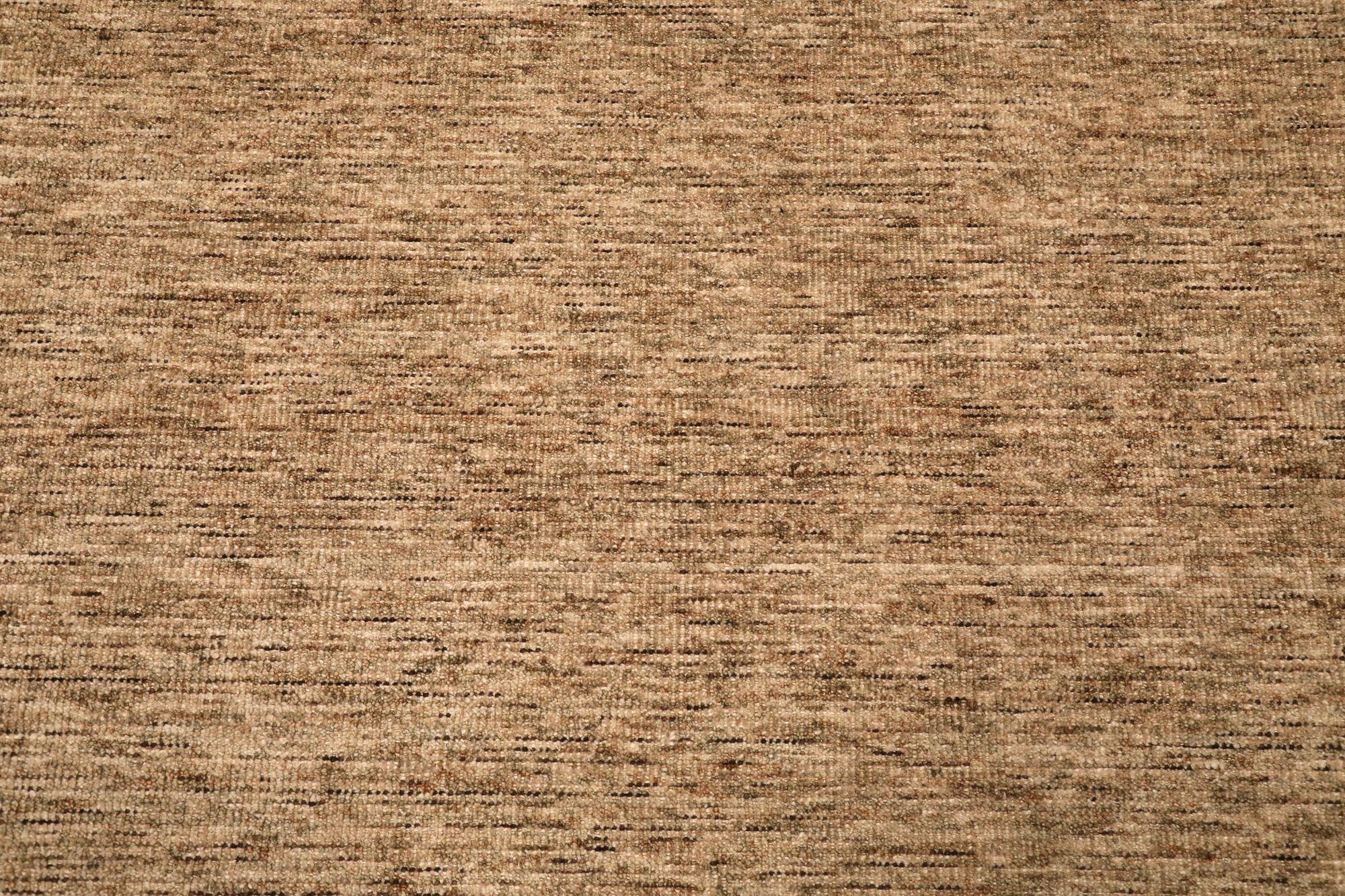 Alfombra India Solid Over Size - Lana Diseño Marrón - 93704 Anudado a mano en venta