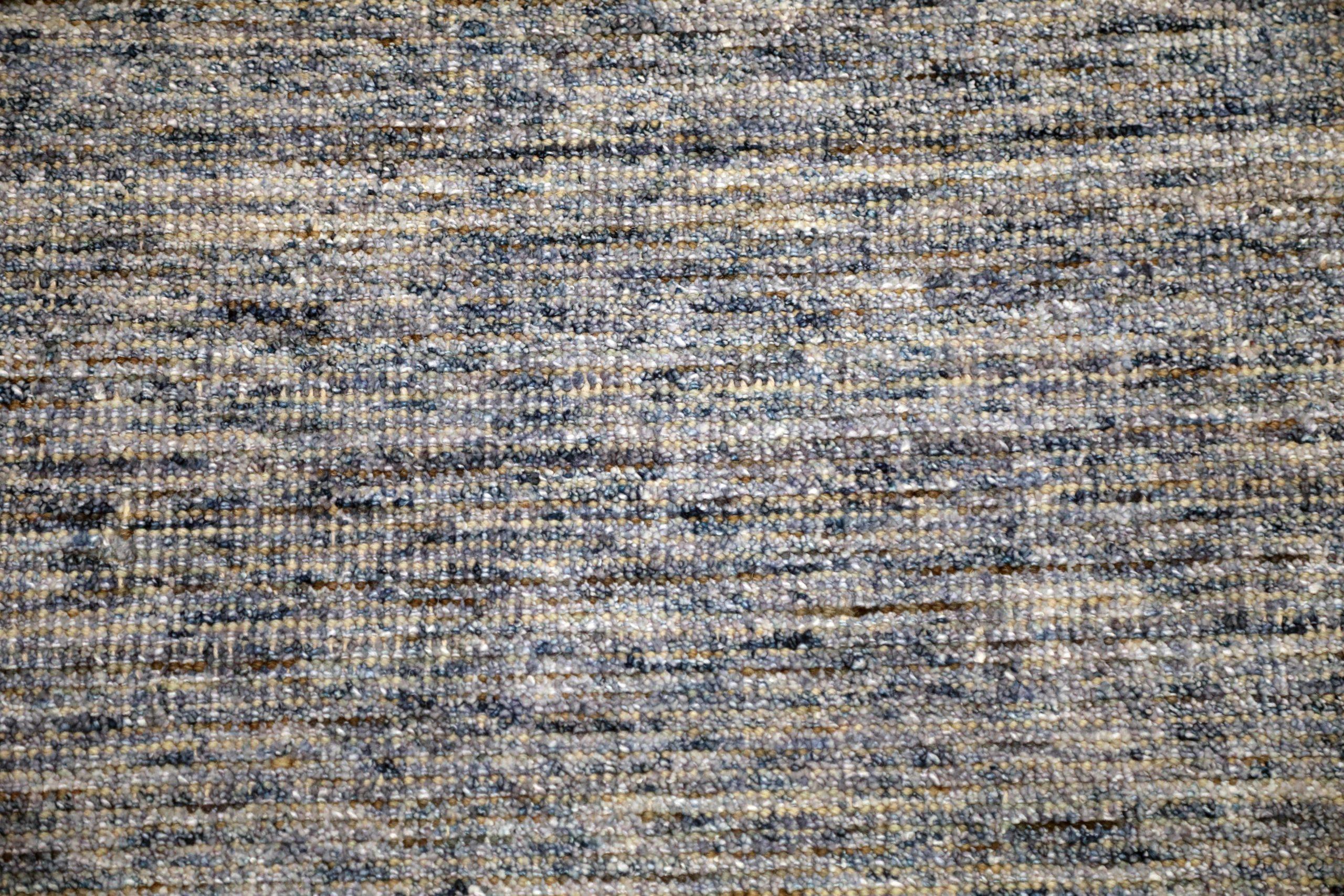 India Solid Over Size Teppich - Wolle Gray Design - 93708 im Zustand „Hervorragend“ im Angebot in Dallas, TX