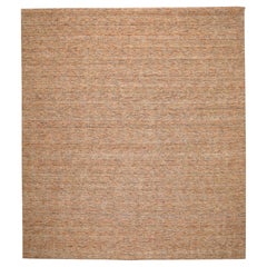 Alfombra India Solid Over Size - Lana Marfil Rojo Amarillo Diseño - 93706