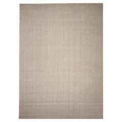 Alfombra India Solid Over Size - Diseño Lana Marfil Topo - 93676