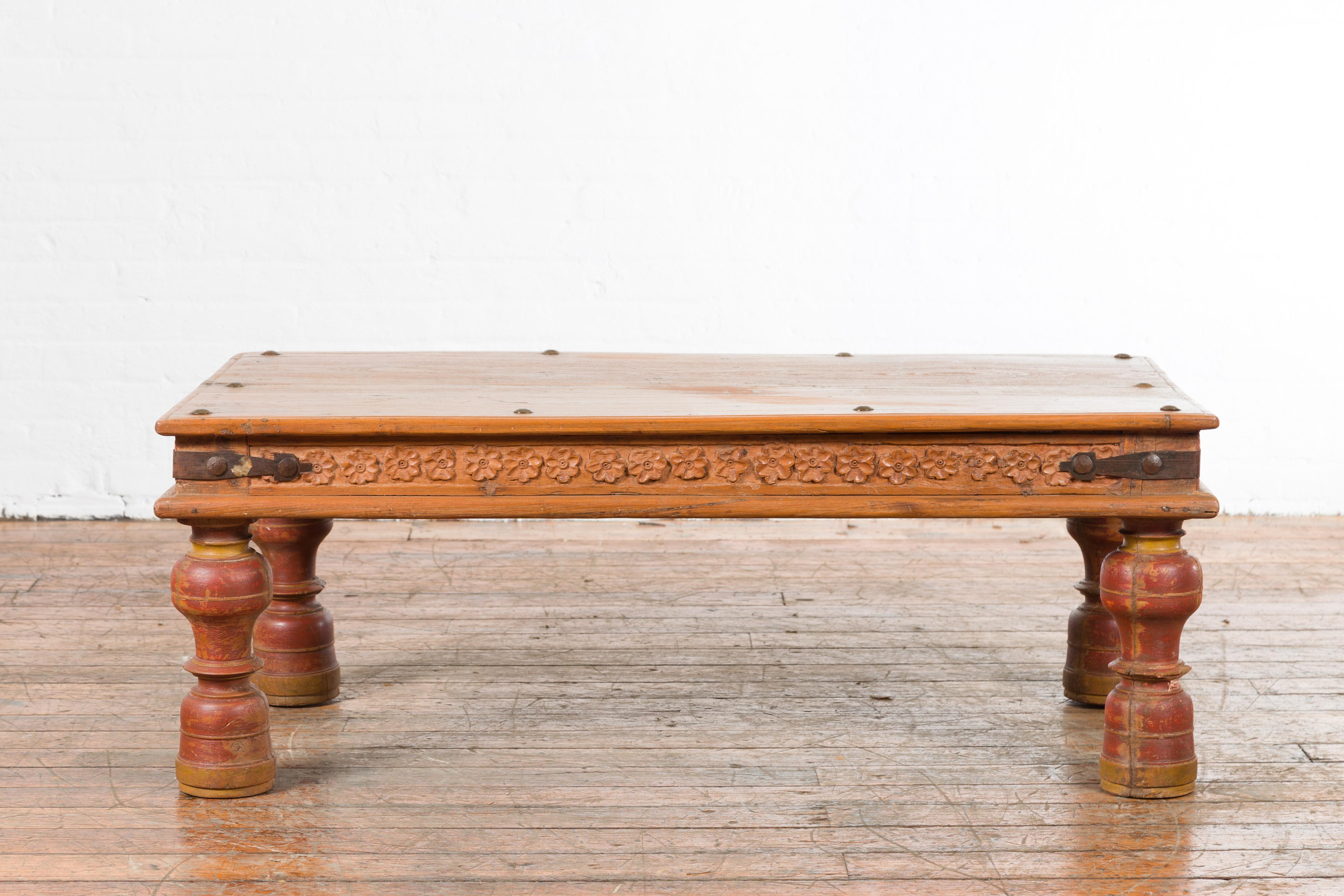 antique indian coffee table