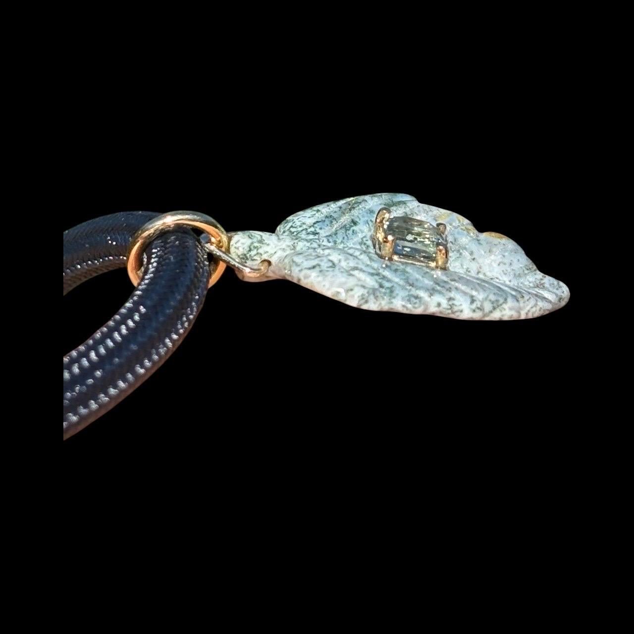 Indischer Achat & Spinell Halskette mit 14k Gold im Zustand „Neu“ im Angebot in New York, NY