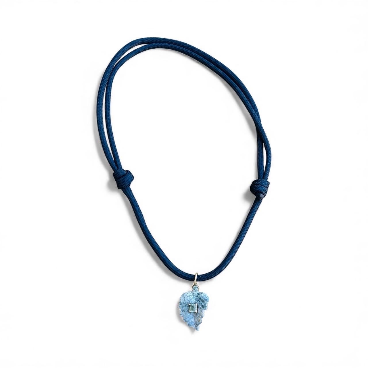 Indischer Achat & Spinell Halskette mit 14k Gold im Angebot 4
