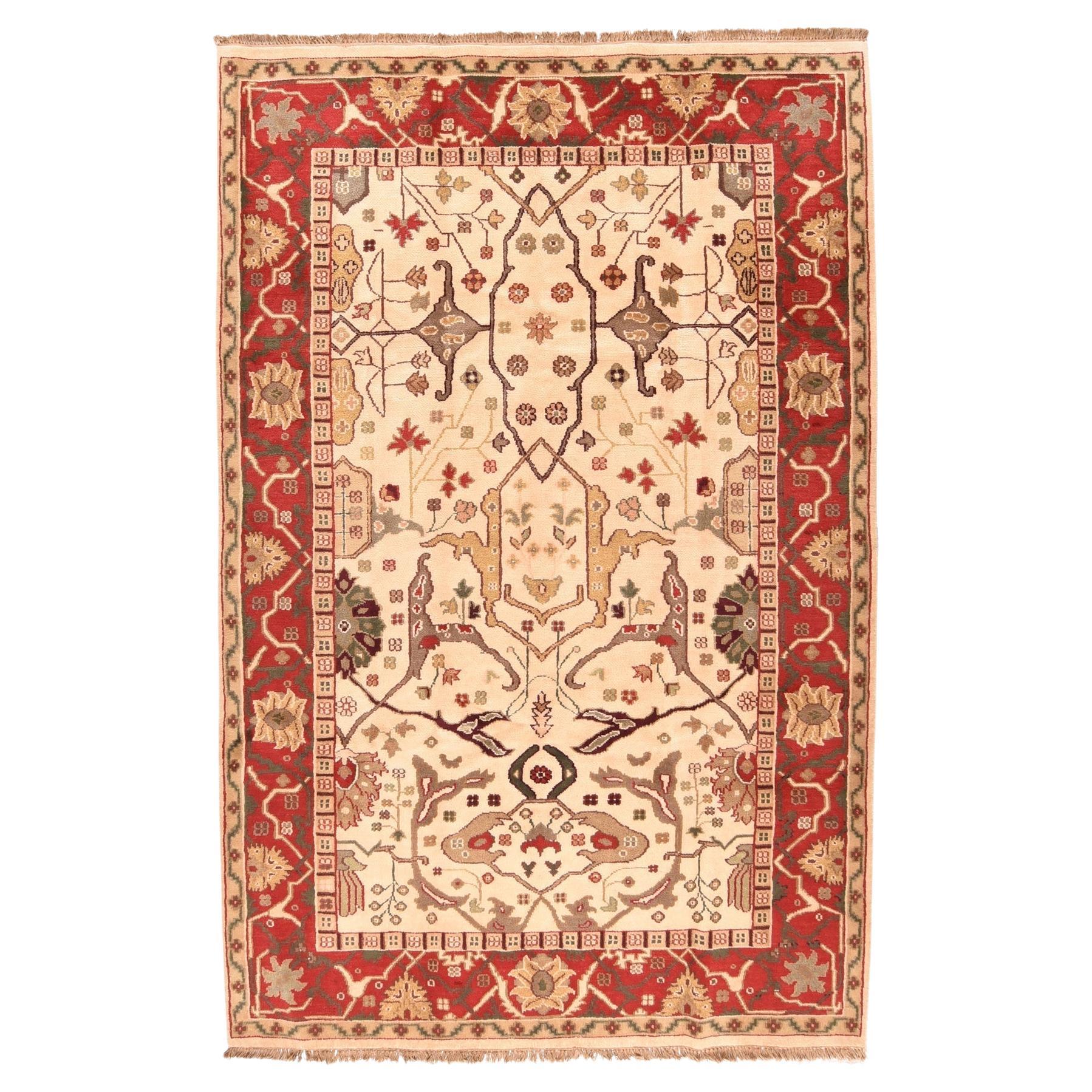 Alfombra India Agra 6'2'' x 9'0
