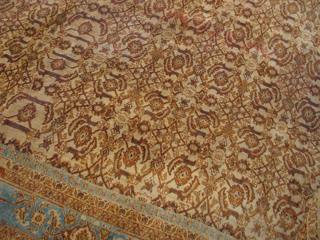 Indischer Agra-Teppich des frühen 20. Jahrhunderts ( 9' x 11'4