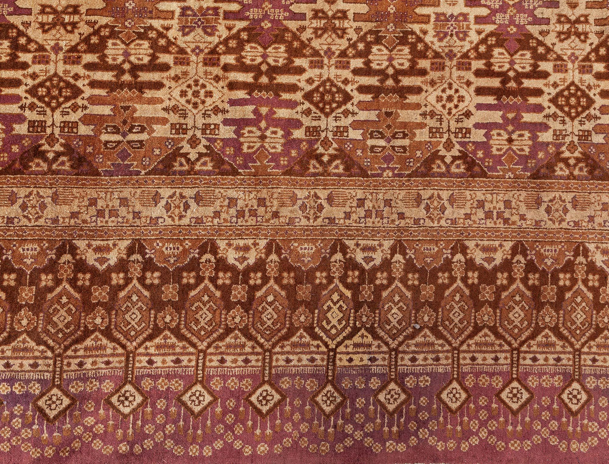 Hand-Woven Indian Amritsar Rug Doris Leslie Blau For Sale