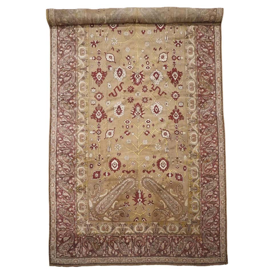 Antique Indian Agra Fragment, circa 1880 For Sale at 1stDibs