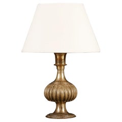 Indian Brass Vessel as a Table Lamp