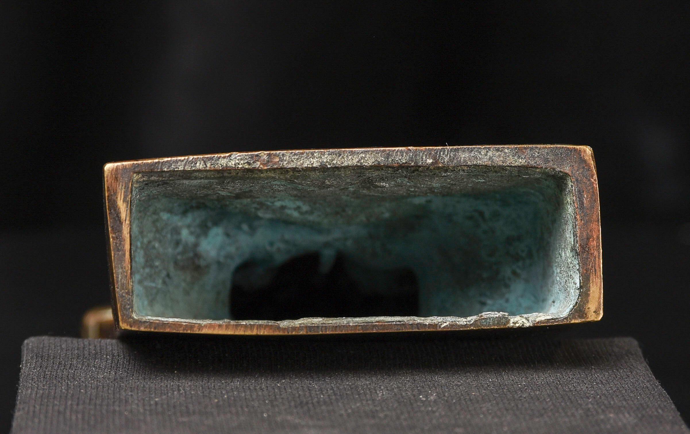 Bouddha indien en bronze de forme classique, 9885 en vente 6