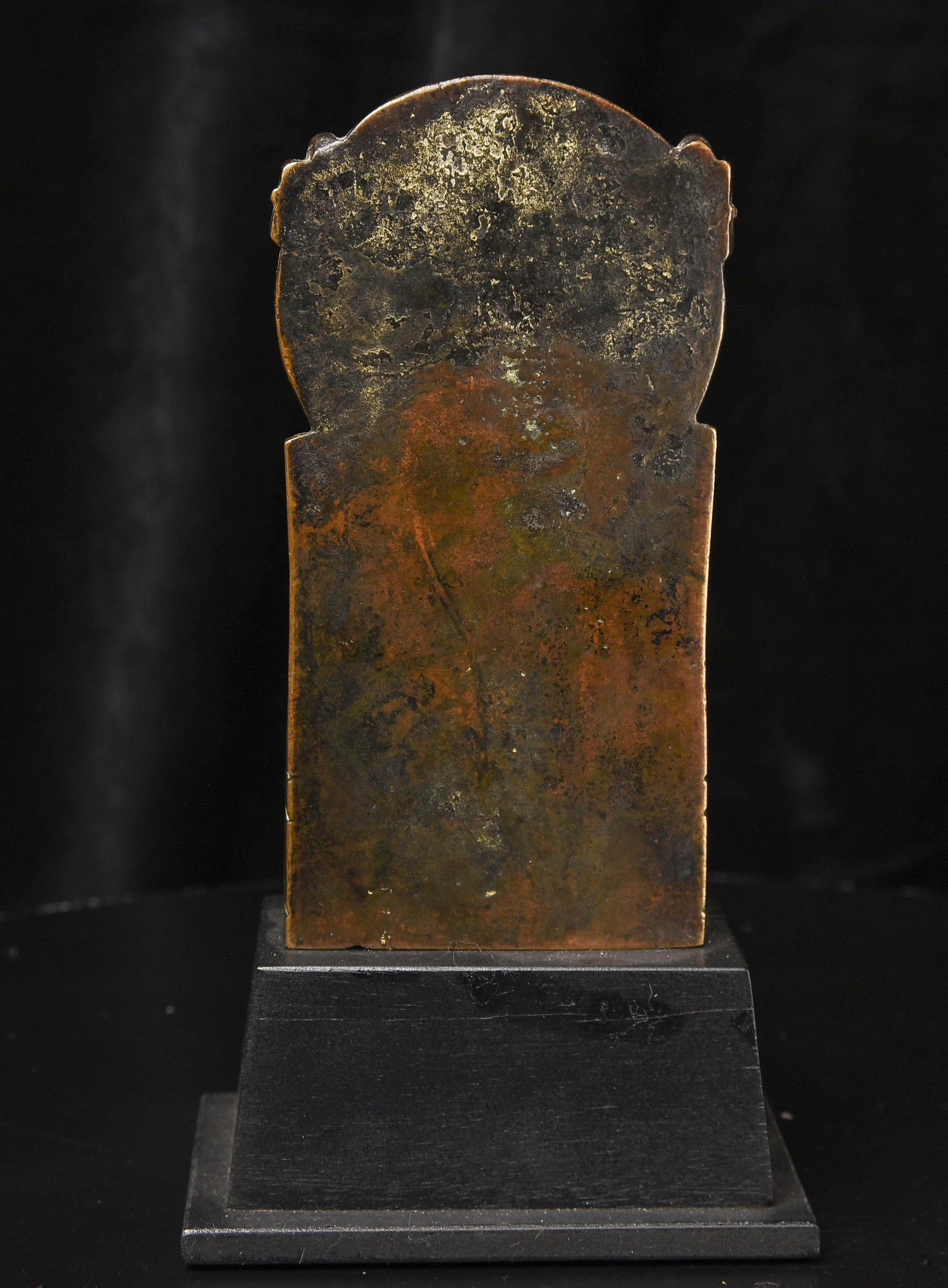 Indien Bouddha indien en bronze de forme classique, 9885 en vente