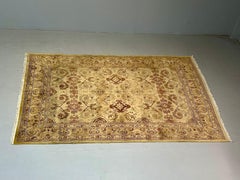 Indian Carpet , Tabriz Design, Knotted Wool Rug, Early 21st Century