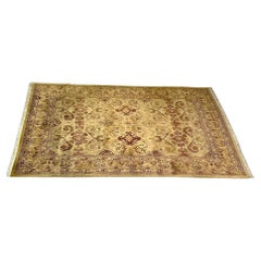 Tappeto indiano, design Tabriz, tappeto di lana annodato, inizio XXI secolo