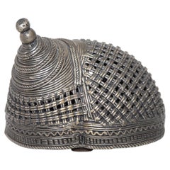 Indian Cast Brass Metal Incense Burner in a Snail Form