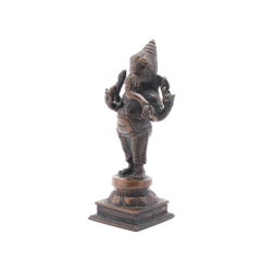 Indian cast bronze figure of Ganesha, c. 1800's