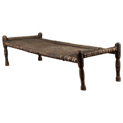 Vintage Indian Charpoy Bed